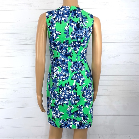 J. Crew Printed Textured Cotton Dress - Picture 3 of 8